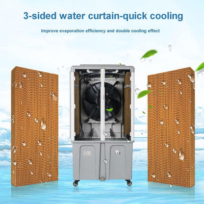  Home Essentials, Climatiseur Portable Avec Réservoir D'eau De 70 L | Aucune Fenêtre Nécessaire Pour Garage, Cour, Usage Commercial | Unité De Refroidi
